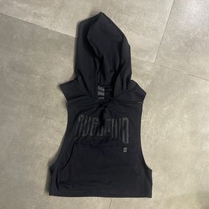 1st Phorm Dues Paid cut off hoodie size small